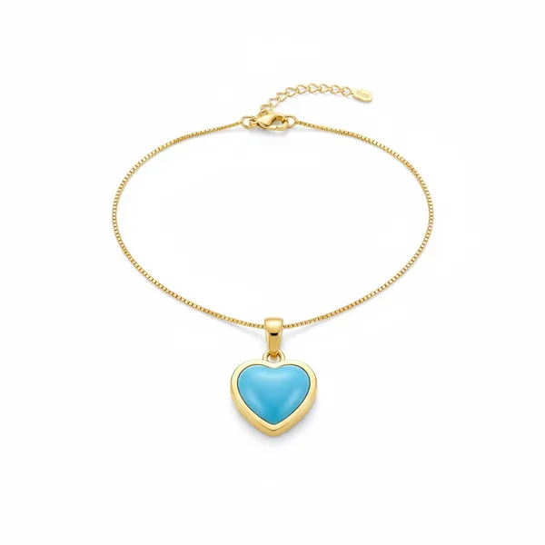 Light_Blue_With_Gold_Ocean_Heart_Pendant_Necklace_For_Women